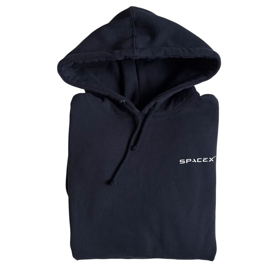 SpaceX Pullover Hoodie (Navy Blue) - Size Medium